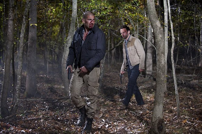 The Walking Dead - Jobbik természetünk - Filmfotók - Jon Bernthal, Andrew Lincoln