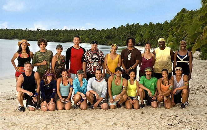 Survivor - Cook Islands - Photos - Ozzy Lusth, Parvati Shallow, Jonathan Penner, Sundra Oakley