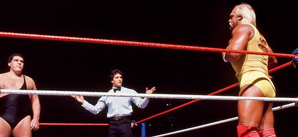WrestleMania III - Photos - André the Giant, Hulk Hogan