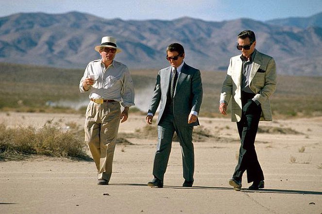 Casino - Dreharbeiten - Martin Scorsese, Joe Pesci, Robert De Niro