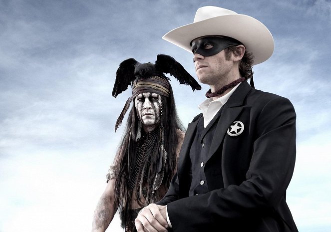 A magányos lovas - Filmfotók - Johnny Depp, Armie Hammer