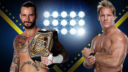 WrestleMania XXVIII - Photos - CM Punk, Chris Jericho