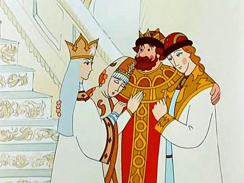 Princ, labuď a cár Saltán - Z filmu