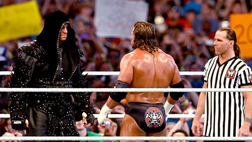 WrestleMania XXVIII - Photos - Mark Calaway, Shawn Michaels