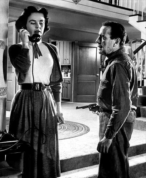The Desperate Hours - Do filme - Mary Murphy, Humphrey Bogart