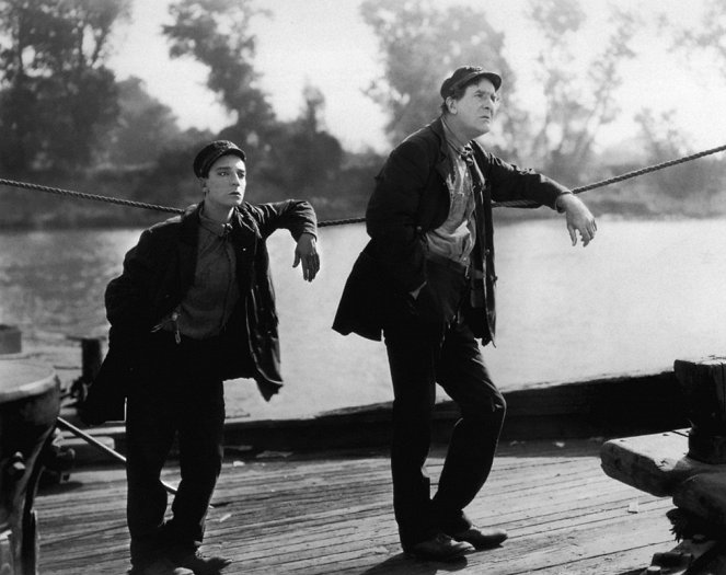 Plavčík na sladkej vode - Z filmu - Buster Keaton, Ernest Torrence