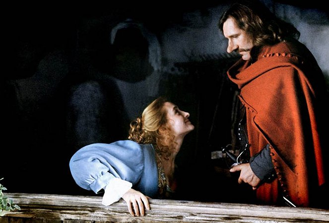 Cyrano de Bergerac - Filmfotók - Anne Brochet, Gérard Depardieu