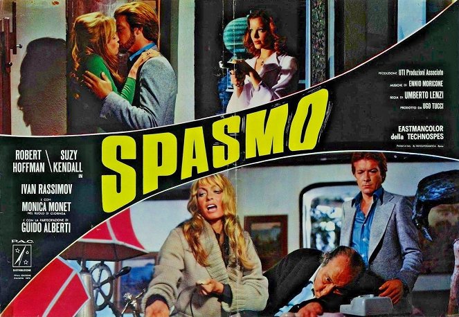Spasmo - Lobby Cards - Suzy Kendall, Monica Monet, Guido Alberti, Robert Hoffmann