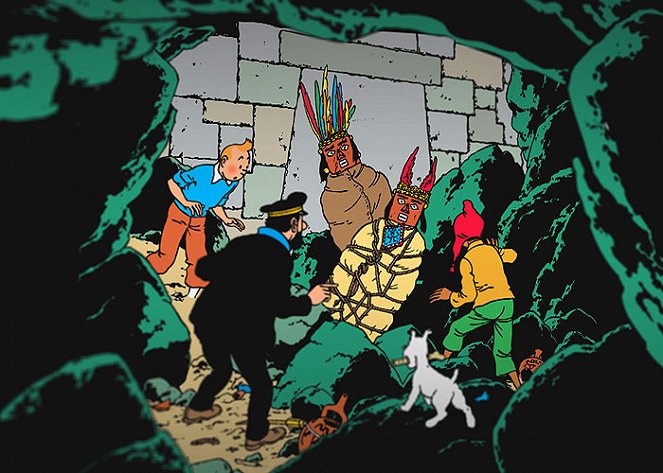 In the Footsteps of Tintin - Z filmu