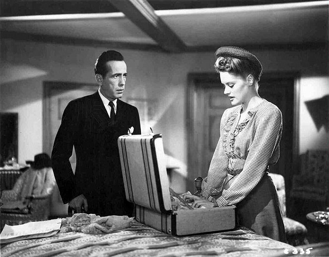 La Mort n'était pas au rendez-vous - Film - Humphrey Bogart, Alexis Smith