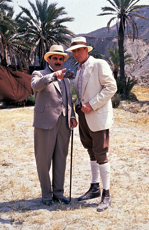 Agatha Christie: Poirot - The Adventure of the Egyptian Tomb - Photos - David Suchet, Hugh Fraser