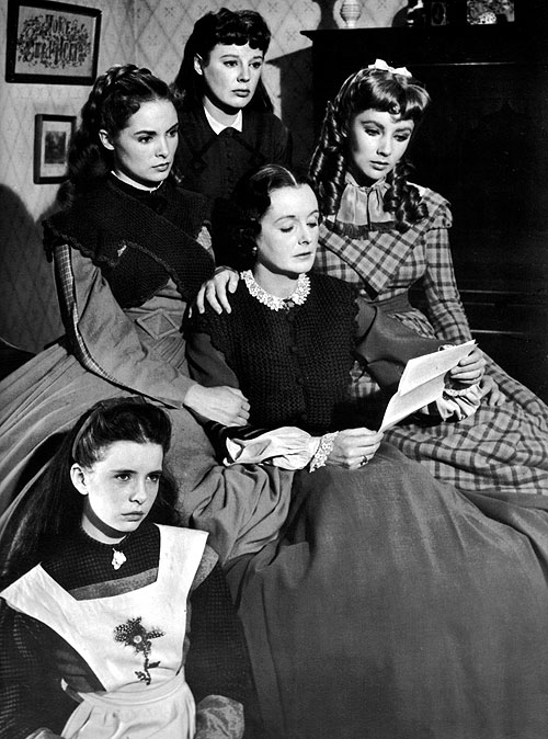 Little Women - Z filmu - Margaret O'Brien, Janet Leigh, June Allyson, Mary Astor, Elizabeth Taylor
