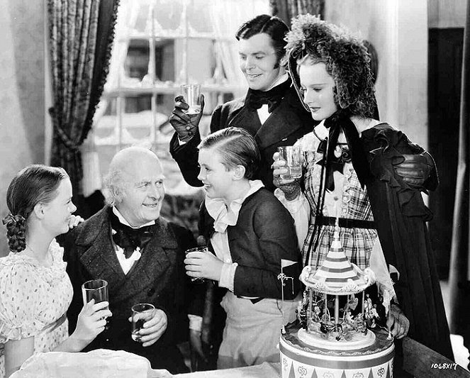 A Christmas Carol - Filmfotos - June Lockhart, Reginald Owen, Terry Kilburn, Barry MacKay