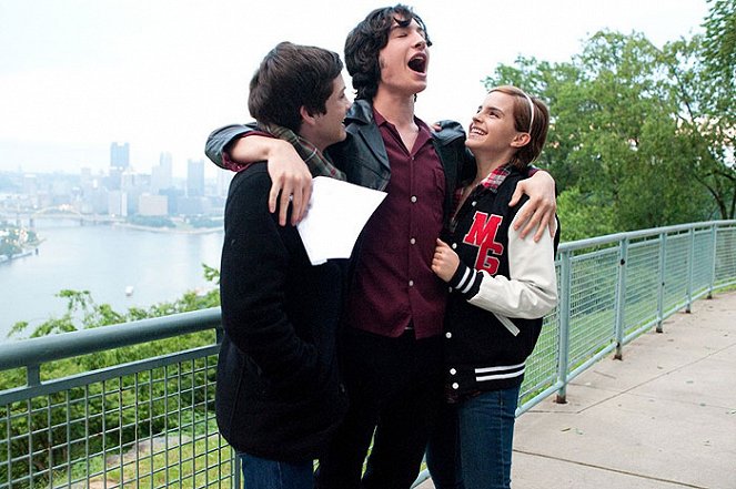 Vielleicht lieber morgen - Filmfotos - Logan Lerman, Ezra Miller, Emma Watson