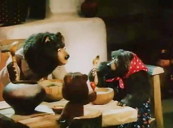 Tri medveďa - De la película