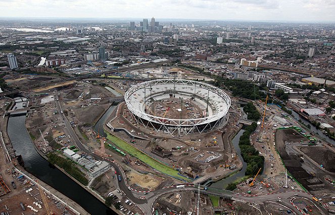 Olympijský stadion v Londýně - Z filmu