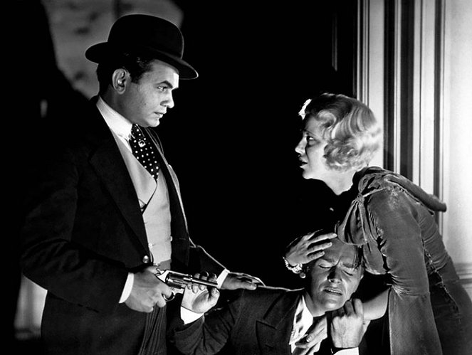 O Pequeno César - Do filme - Edward G. Robinson, Douglas Fairbanks Jr., Glenda Farrell