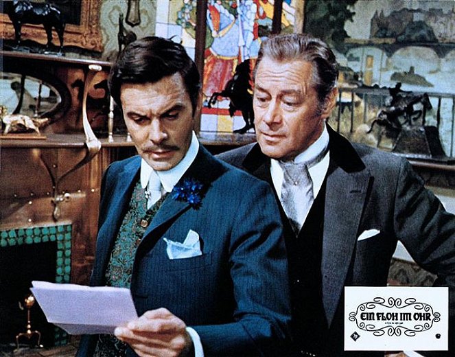 Brouk v hlavě - Z filmu - Louis Jourdan, Rex Harrison