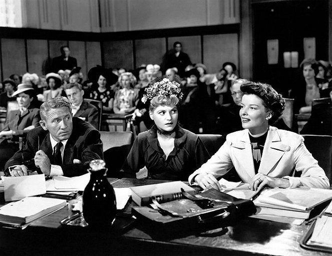 Ehekrieg - Filmfotos - Spencer Tracy, Judy Holliday, Katharine Hepburn