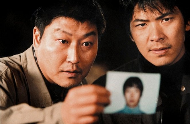 Spomienky na vraždu - Z filmu - Kang-ho Song, Sang-kyeong Kim