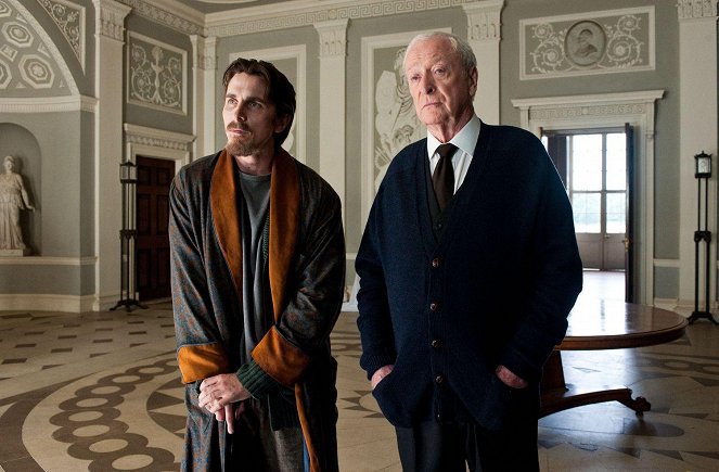 The Dark Knight Rises - Van film - Christian Bale, Michael Caine