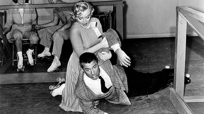 Liebling, ich werde jünger - Filmfotos - Marilyn Monroe, Cary Grant