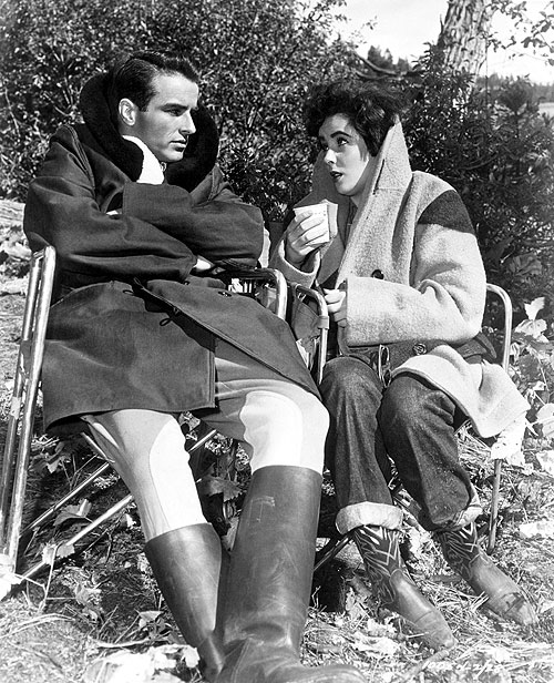 Um Lugar ao Sol - Do filme - Montgomery Clift, Elizabeth Taylor