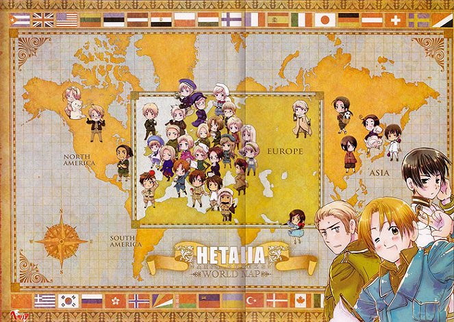 Hetalia - Axis Powers - Werbefoto