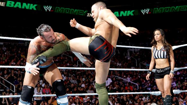 WWE Money in the Bank - Do filme - CM Punk, Bryan Danielson, A.J. Mendez