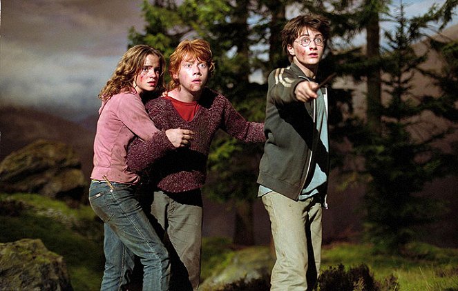Harry Potter e o Prisioneiro de Azkaban - Do filme - Emma Watson, Rupert Grint, Daniel Radcliffe