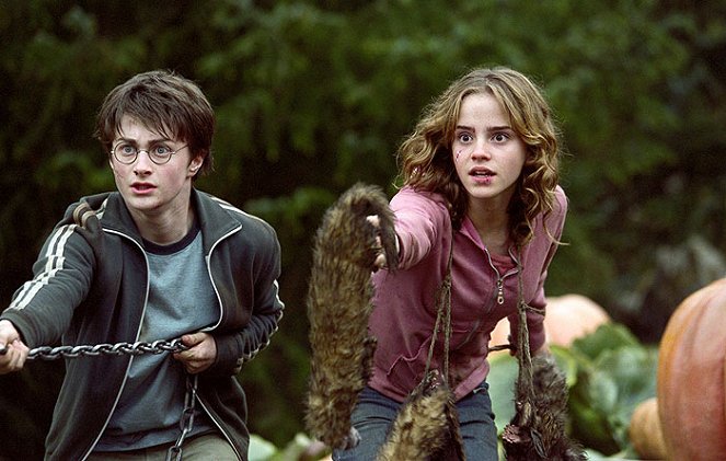Harry Potter i więzień Azkabanu - Z filmu - Daniel Radcliffe, Emma Watson