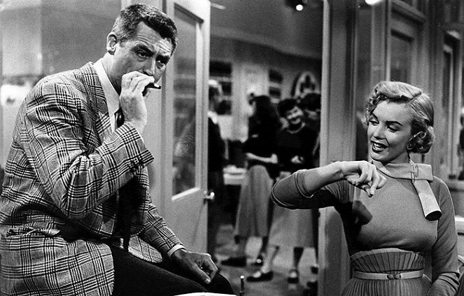 Gyanús dolog - Filmfotók - Cary Grant, Marilyn Monroe
