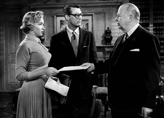 Marilyn Monroe, Cary Grant, Charles Coburn