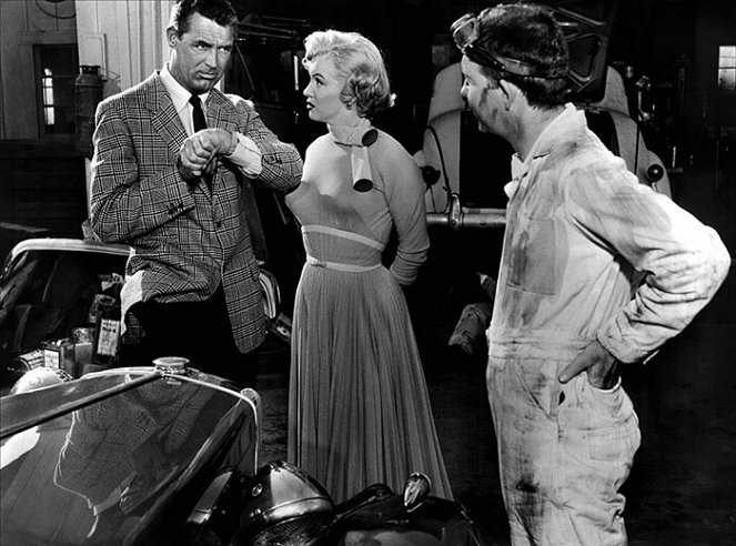 Gyanús dolog - Filmfotók - Cary Grant, Marilyn Monroe