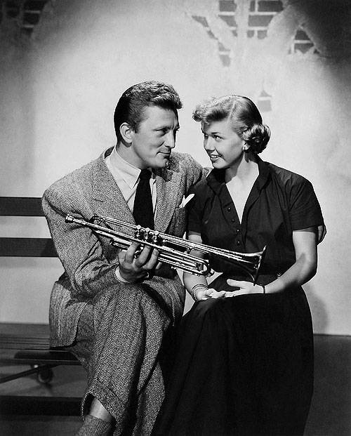 El trompetista - Promoción - Kirk Douglas, Doris Day