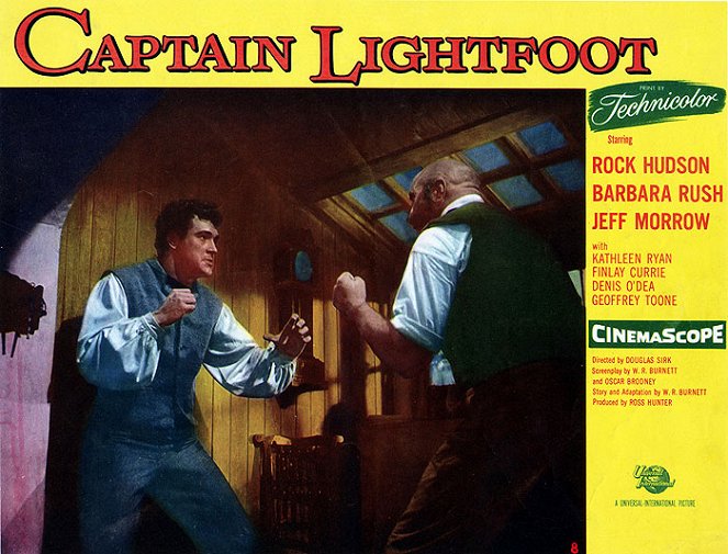 Captain Lightfoot - Lobby Cards