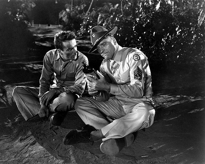 Verdammt in alle Ewigkeit - Filmfotos - Montgomery Clift, Burt Lancaster