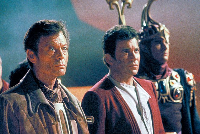 Star Trek III: Pátrání po Spockovi - Z filmu - DeForest Kelley, William Shatner