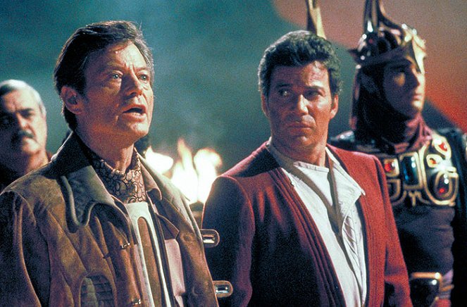 Star Trek III: Auf der Suche nach Mr. Spock - Filmfotos - DeForest Kelley, William Shatner
