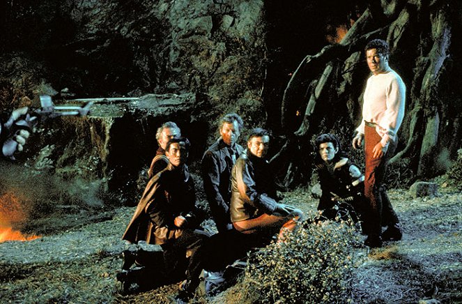 Star Trek 3. - Spock nyomában - Filmfotók - James Doohan, George Takei, DeForest Kelley, Walter Koenig, William Shatner