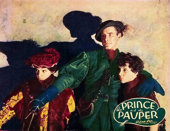 The Prince and the Pauper - Cartes de lobby - Robert J. Mauch, Errol Flynn, Billy Mauch