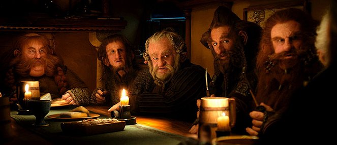 Der Hobbit: Eine unerwartete Reise - Filmfotos - Stephen Hunter, Adam Brown, Mark Hadlow, Jed Brophy, Peter Hambleton
