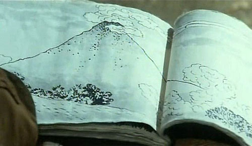 Hokusai manga - De la película