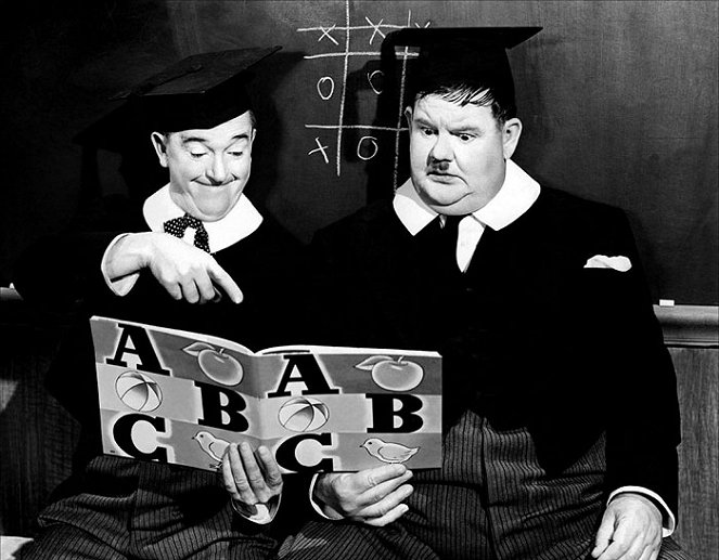 Laurel & Hardy - Wissen ist Macht - Filmfotos - Stan Laurel, Oliver Hardy