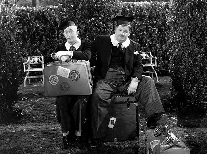 Stan és Pan, az oxfordi diákok - Filmfotók - Stan Laurel, Oliver Hardy
