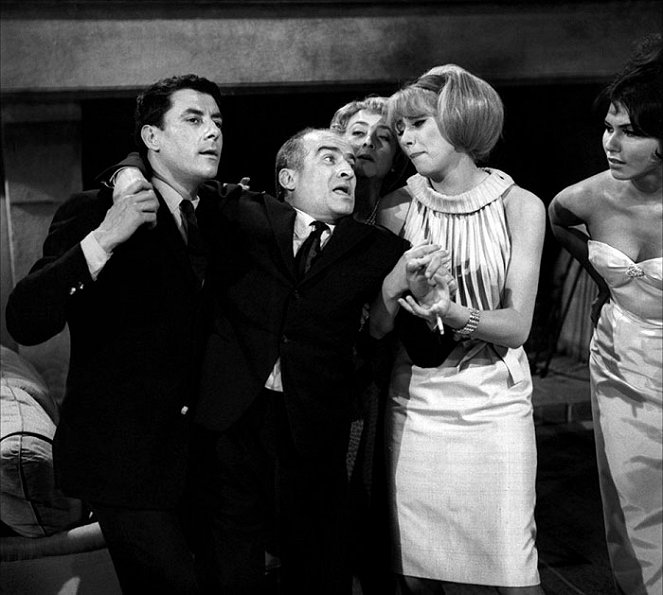 Koko - Z filmu - Philippe Nicaud, Louis de Funès, Jacqueline Maillan, Mireille Darc, María-Rosa Rodriguez