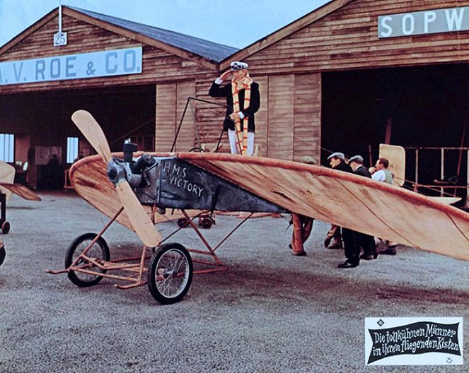 Those Magnificent Men in Their Flying Machines, or How I Flew from London to Paris in 25 hours 11 minutes - Lobbykaarten