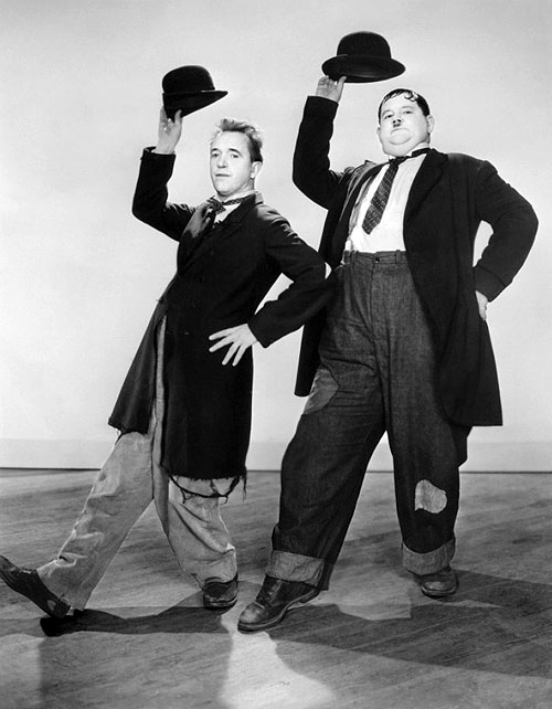 Laurel y Hardy en el Oeste - Promoción - Stan Laurel, Oliver Hardy