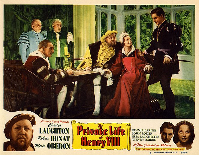 The Private Life of Henry VIII. - Lobby Cards