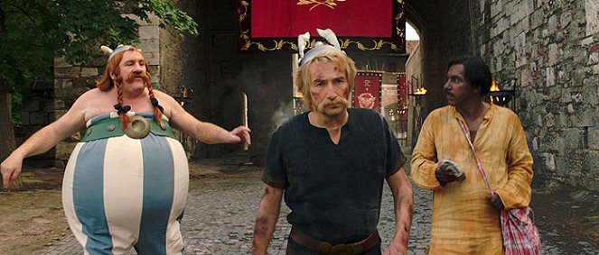 Astérix e Obélix - Ao Serviço de Sua Majestade - Do filme - Gérard Depardieu, Edouard Baer